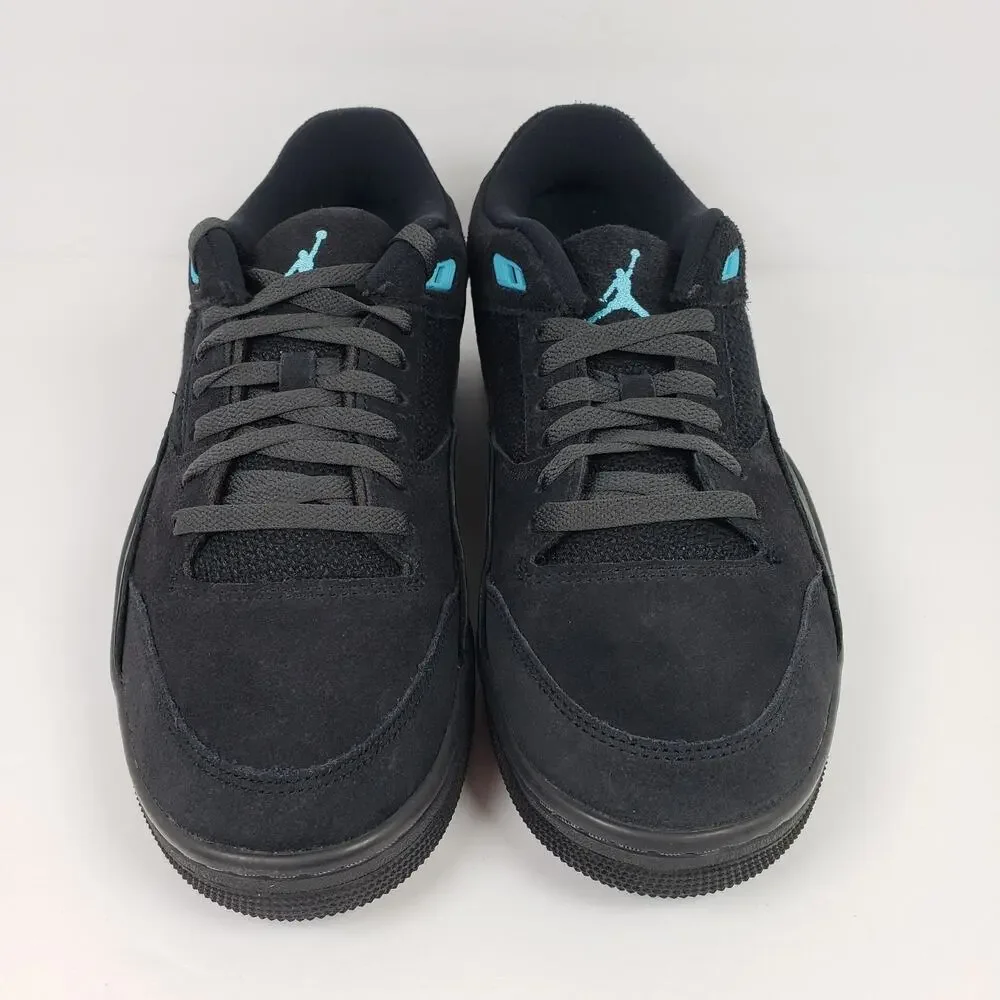 Nike Air Jordan Flight Court Mens Size 10 Black Gamma Blue Anthracite Shoes
